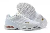 acheter 2020 hommes femmes nike air max plus 3 tn 36-45 white